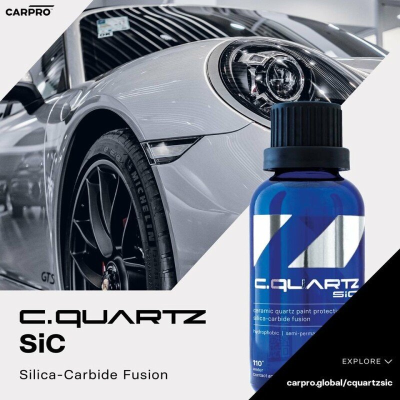CarPro CQuartz Sic Coating 30ml -  - Car care products,  accessories, coatings, equipment for workshops